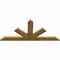 Ekena Millwork Saratoga Rough Sawn Timber Gable Bracket, Western Red Cedar, 72"W x 33"H x 2"D x 6"F, 11/12 Pitch GBW072X33X0206SAR00RWR - alternate 5